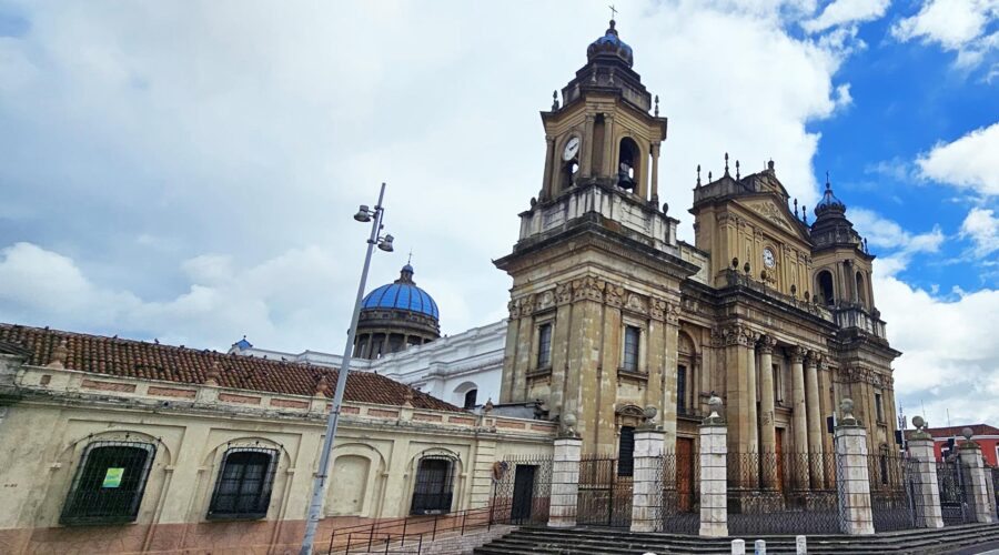 View of Guatemala City Metropolitan Cathedral